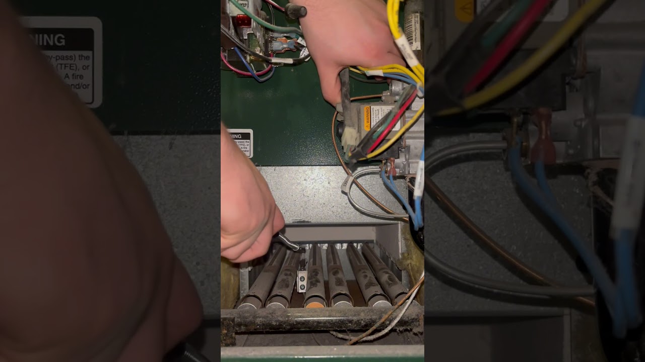Relight Your Pilot Light for a Boiler. #homeimprovement #hvachacks #work #views #trade #fyp