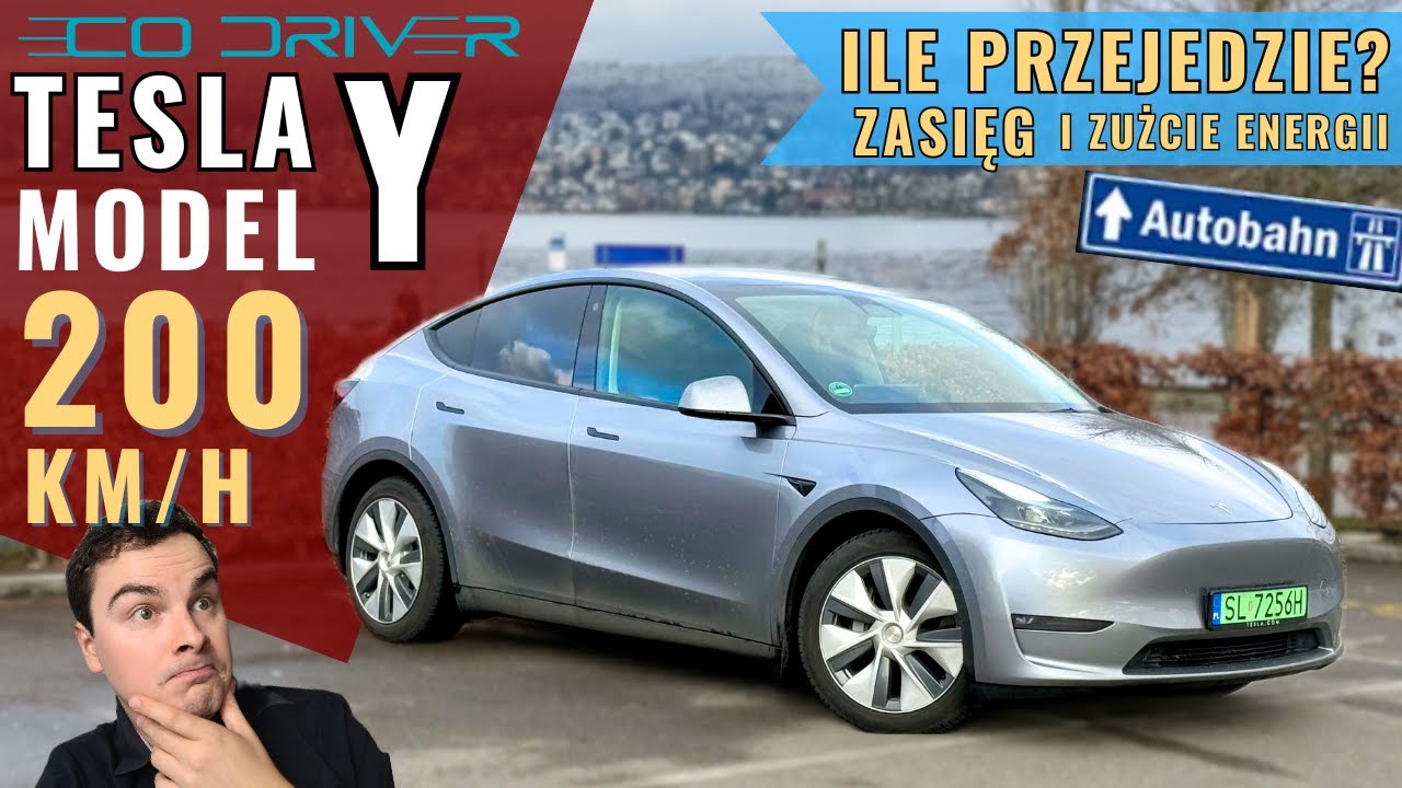 Range at 200 KM/H (124 MPH)! Speed&nbsp;vs Tesla Y Long Range- Special for 20000 subs! Energy consumption