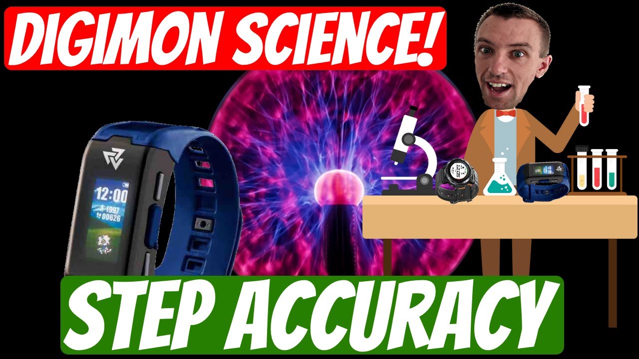 Digivice V VS Smart Watch Step Count  |  Digimon Science!