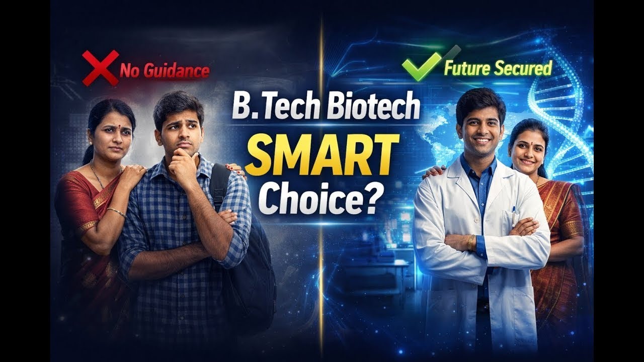 Is B Tech BIOTECHNOLOGY The Smartest Career Move Now