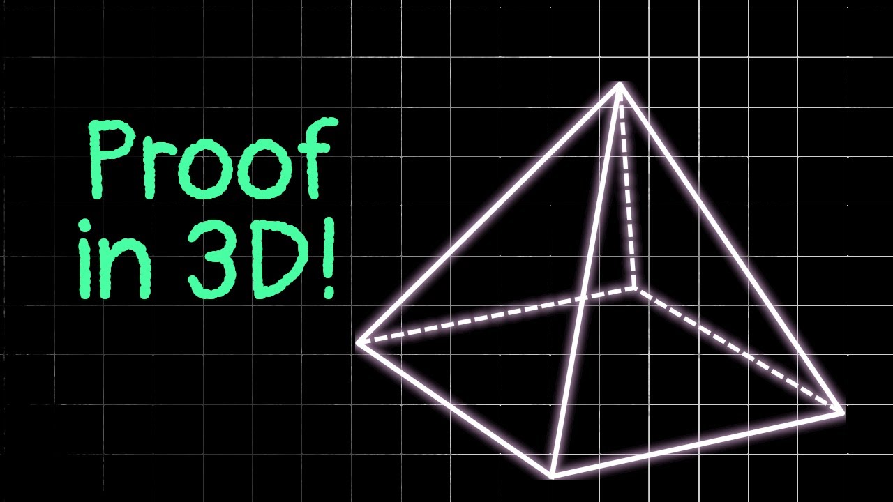 Volume of a Pyramid Formula (in 3D!)