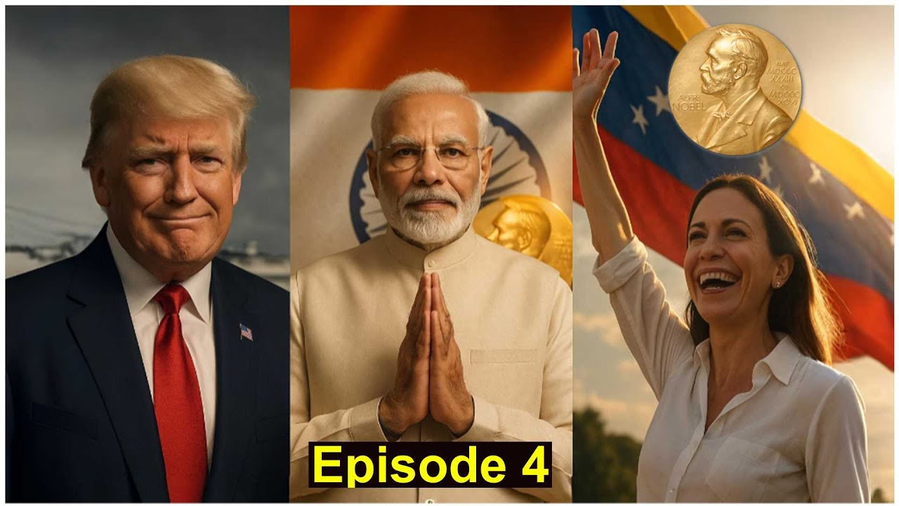 Episode 4:- Nobel Peace Prize: Global Shock! Trump Upset as Maria Corina Wins Nobel 2025