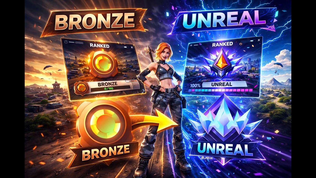 🔥UNREAL Push Bronze - Unreal 1.0🔥