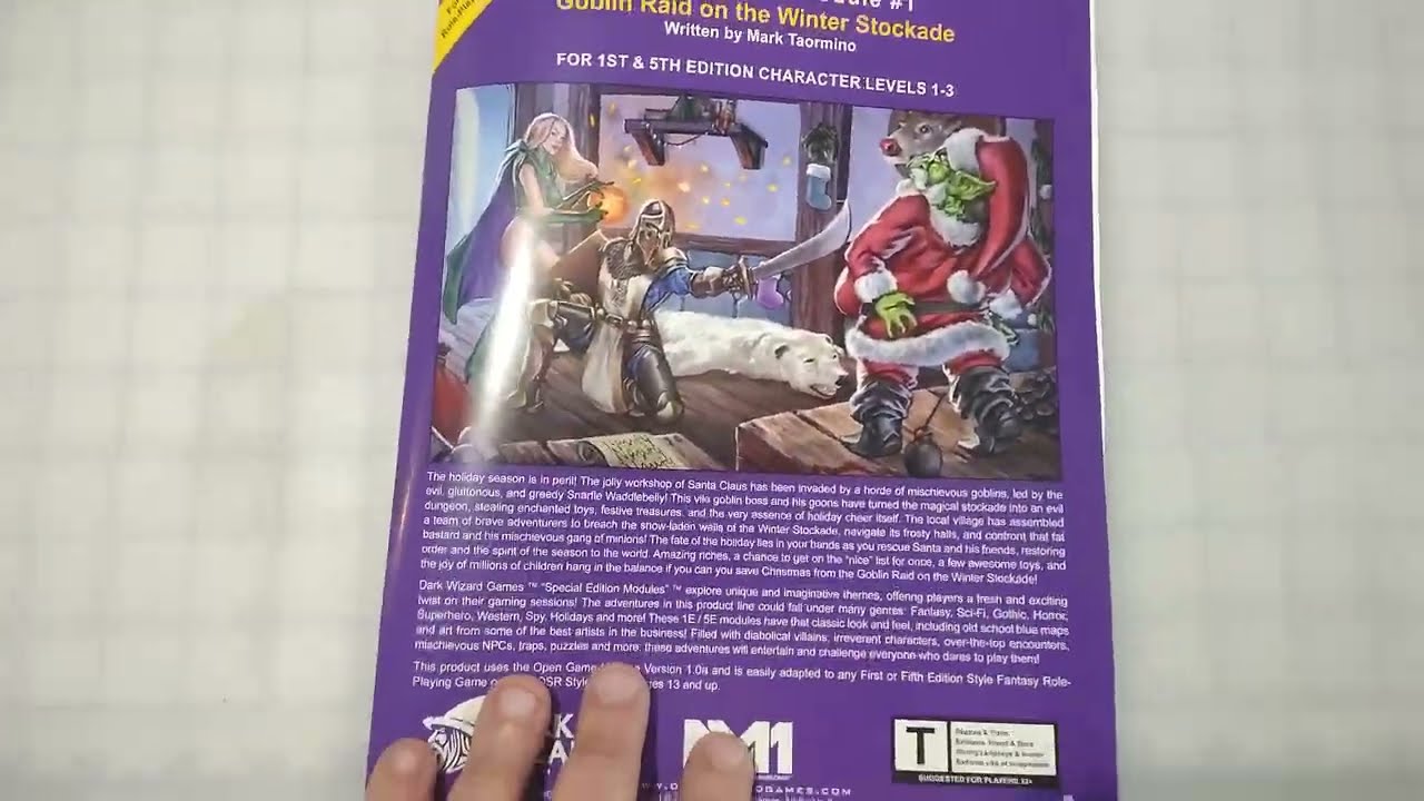 Goblin Raid Winter Stockade Product Walkthrough