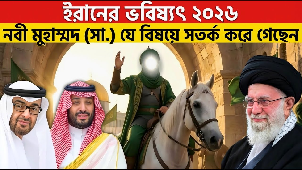 ইরানের ভবিষ্যৎ ২০২৬ | নবী মুহাম্মদ ﷺ এর ভয়ংকর সতর্কবার্তা | ইমাম মাহদি ২০২৬