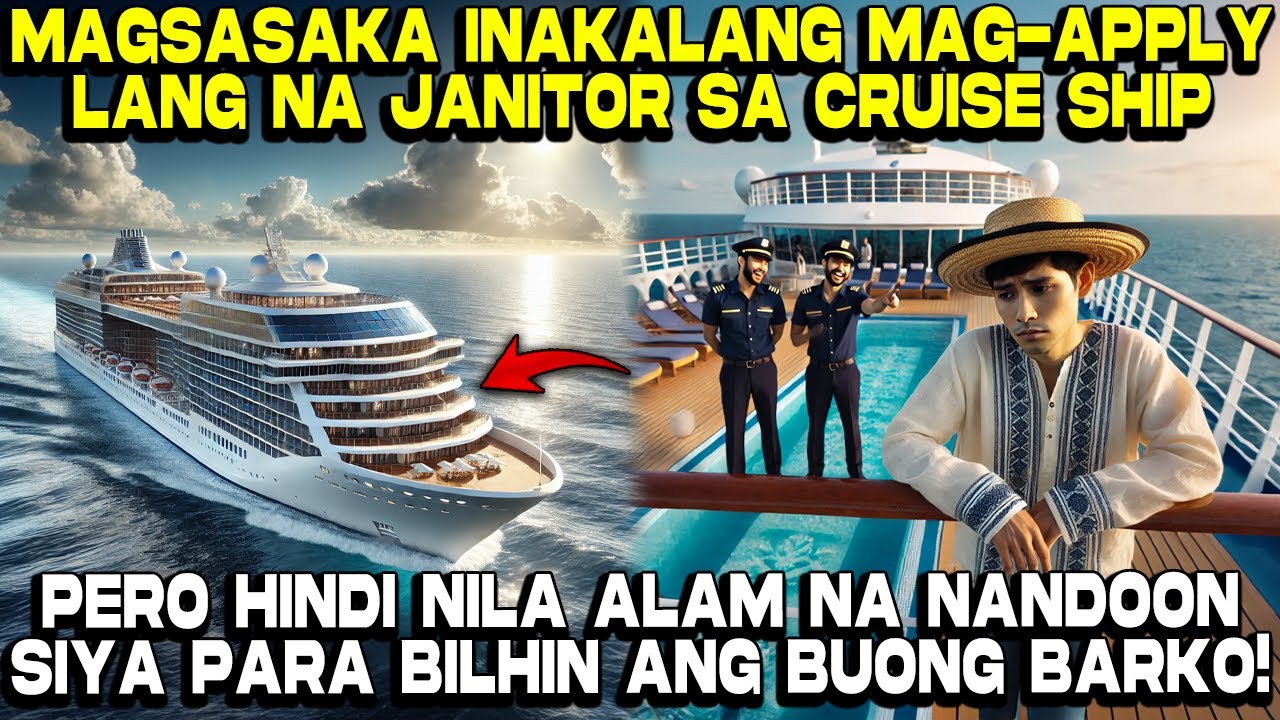 Magsasaka inakalang Mag-aapply lang na Janitor sa Cruise ship, Pero...