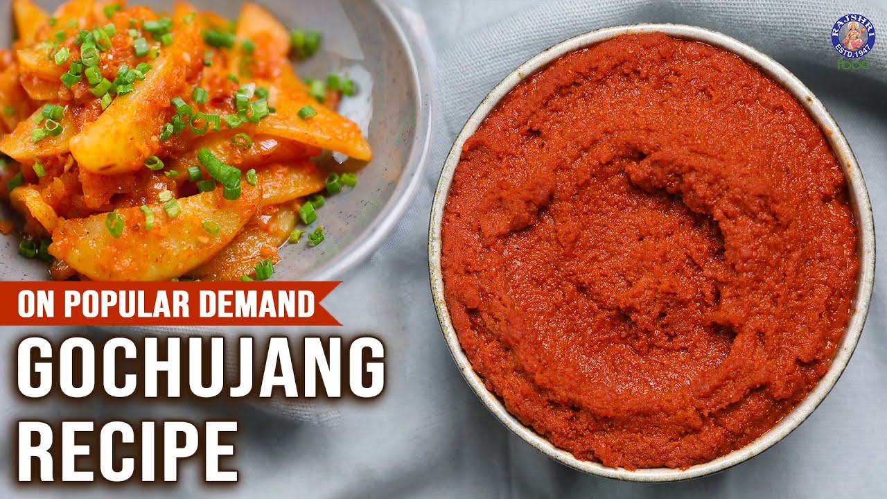 How To Make Korean-Style Red Chilli Paste? | Gochujang Paste | No Miso | Homemade Sauce For Starters