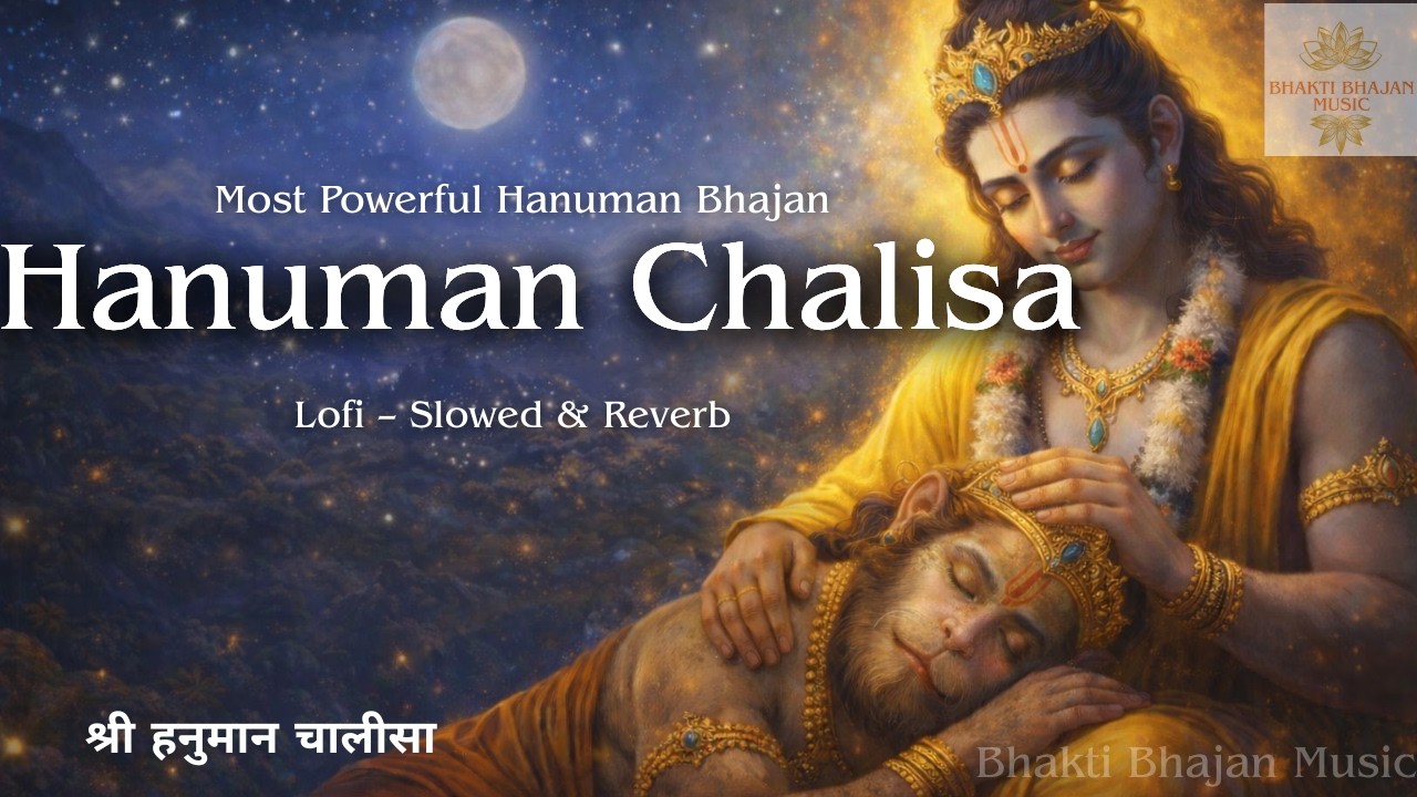 Hanuman Chalisa Lofi – Slowed & Reverb | Most Powerful Hanuman Bhajan | श्री हनुमान चालीसा