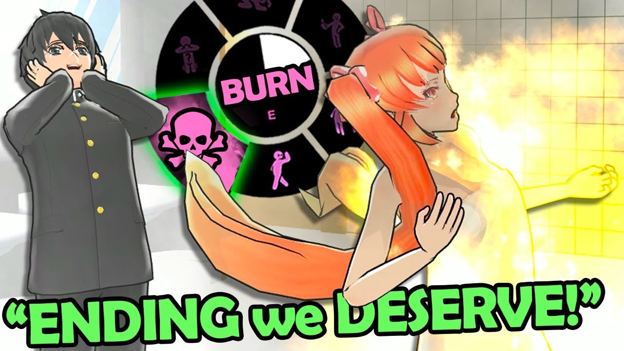 Osana's CONFESSION goes WRONG... SENPAI BURNS HER! I REGRET this ENDING! (Yandere Simulator Update)