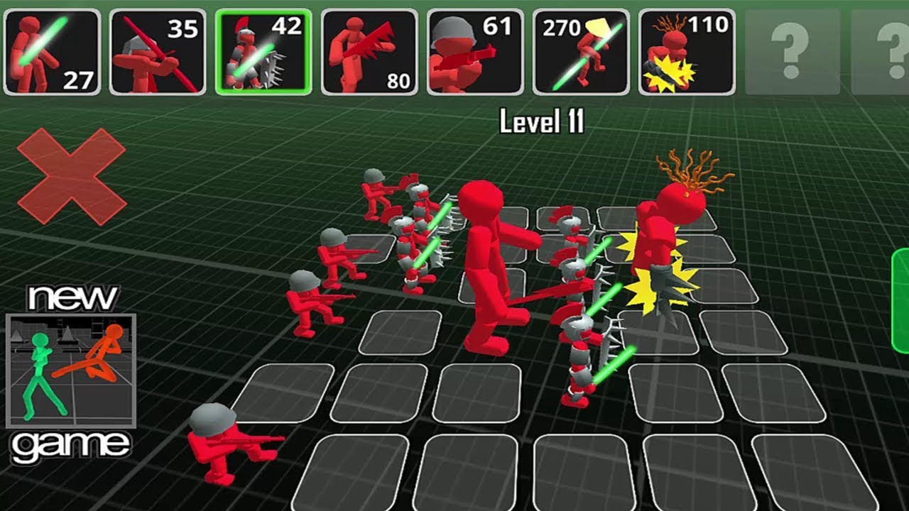 Stickman Simulator: Battle of Warriors - Android GamePlay Stickman Fighting HD