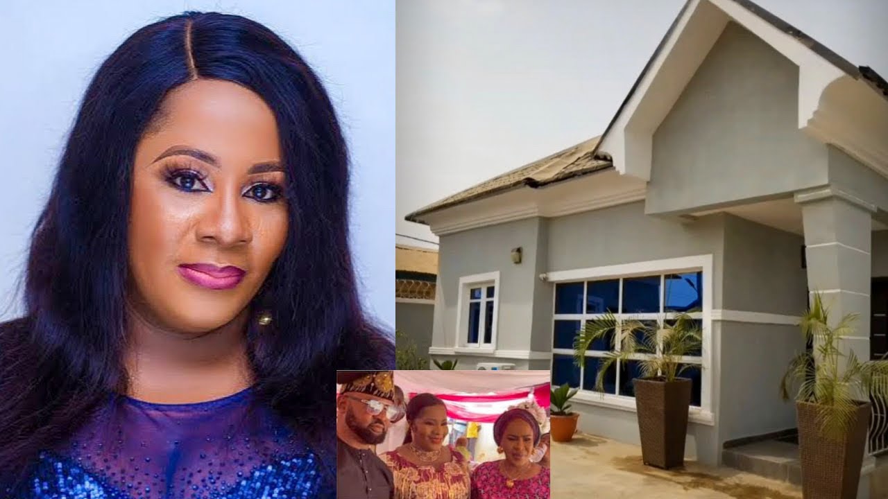 Actress Doyin Kukoyi Flaunts Her New Multi-Million House As She Throws A Big House Warming Party