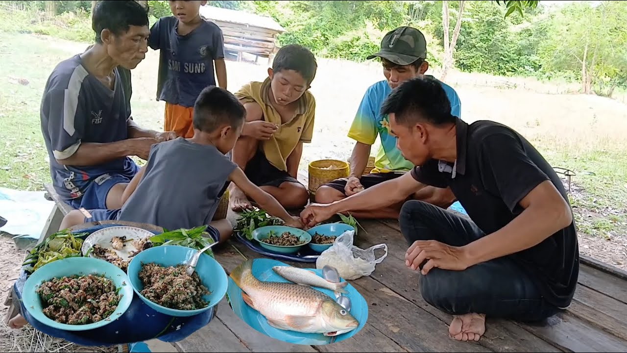 หาปลากินข้าวอยู่เถียงนา || ຫາປາກິນເຂົ້າຢູ່ຖຽງນາ 