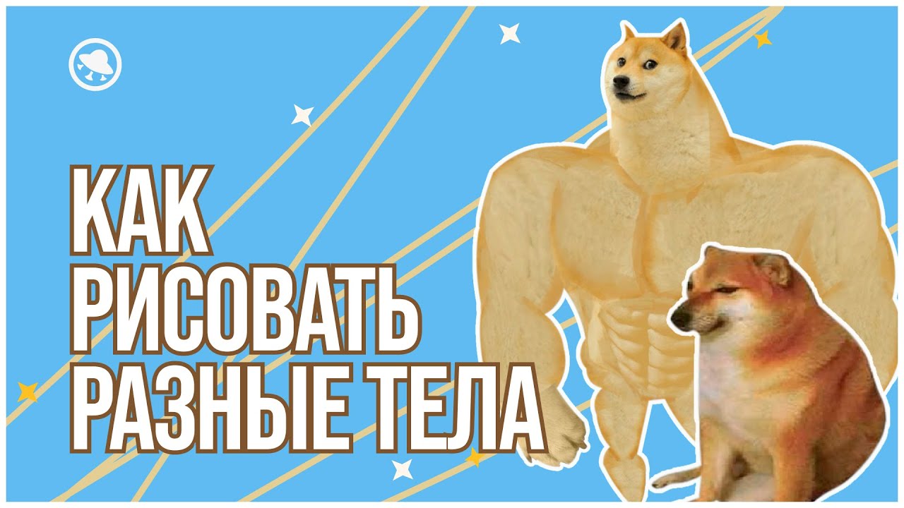 Научись рисовать разные телосложения по этому ролику