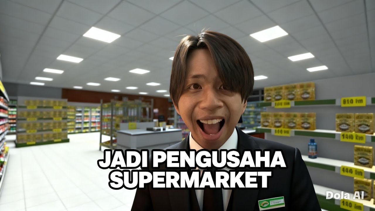 BUKA SUPERMARKET LAGI BROO (SUPERMARKET SIMULATOR DREAM STORE 