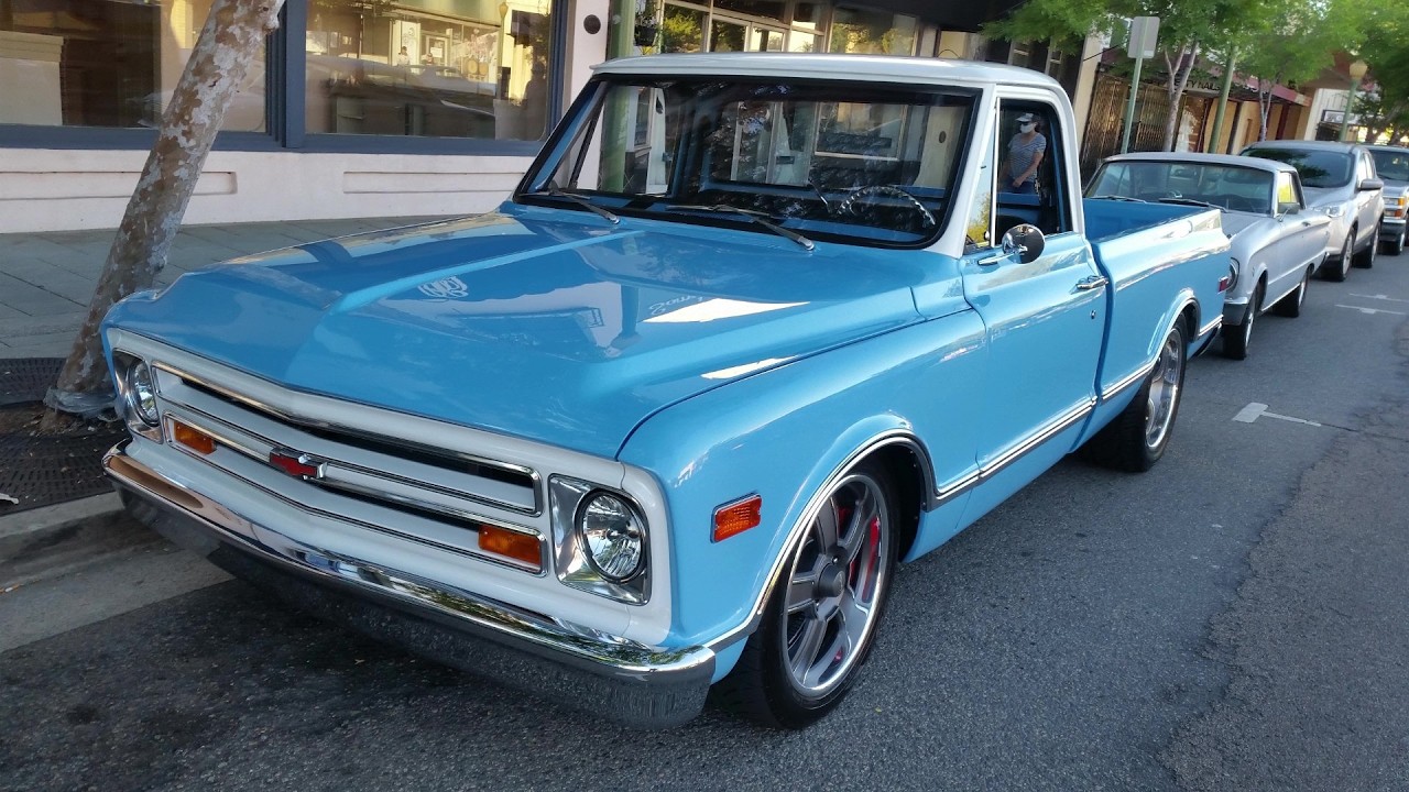 1968 Chevy C/10 Pickup Restomod LS3 6.2L Engine Wilwood Brakes Lowered 68 Chevrolet C10 Truck Resto