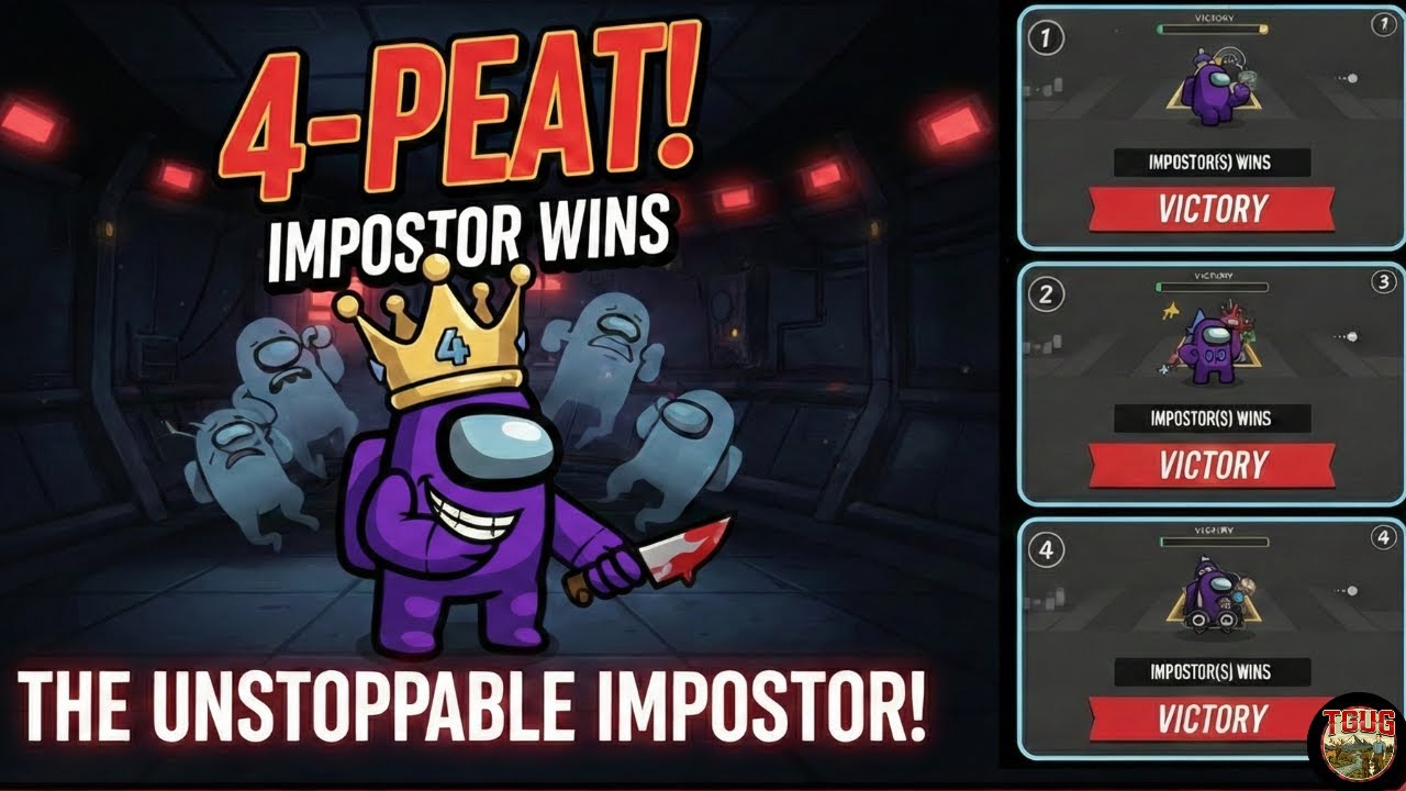 Я выиграла 4 игры подряд в Imposter… а потом предала собственного партнера 😳💔
