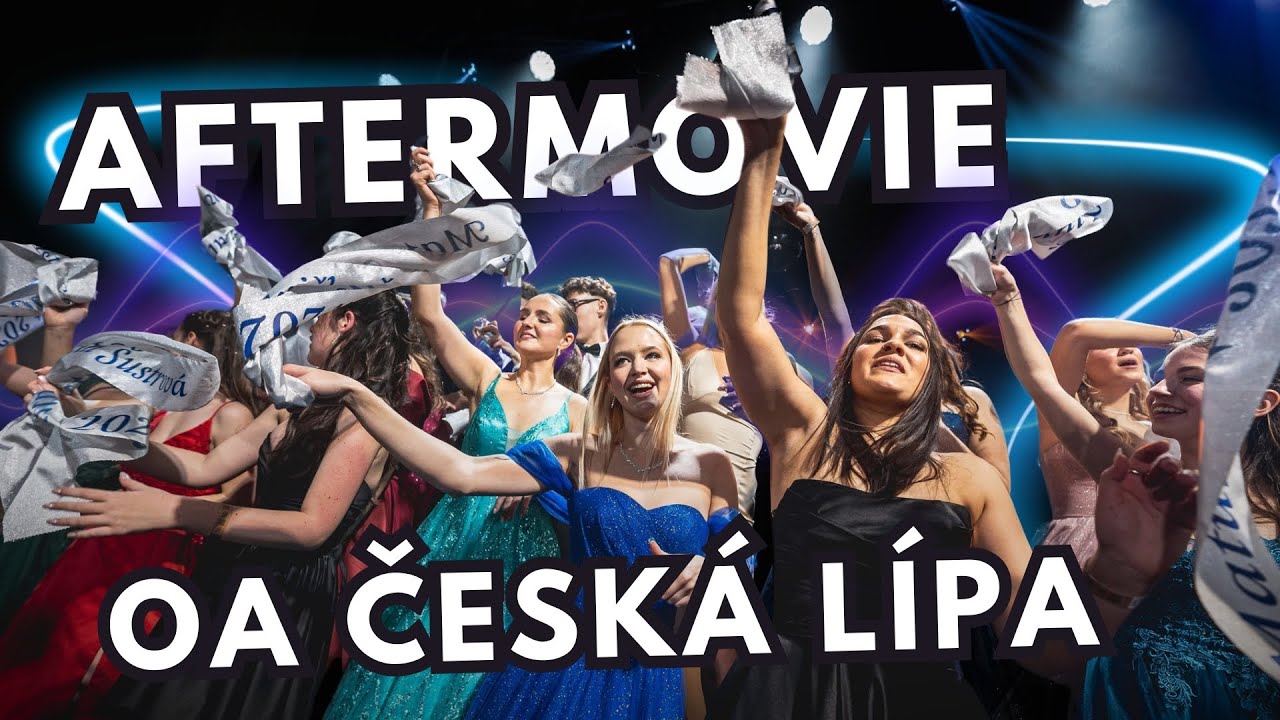 Aftermovie z plesu | Obchodní akademie Česká Lípa | 4.C 2025