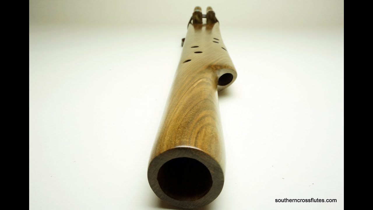 E-B minor Mayan Temple Flute -  Made from Ancient Kauri -  by Southern Cross Flutes