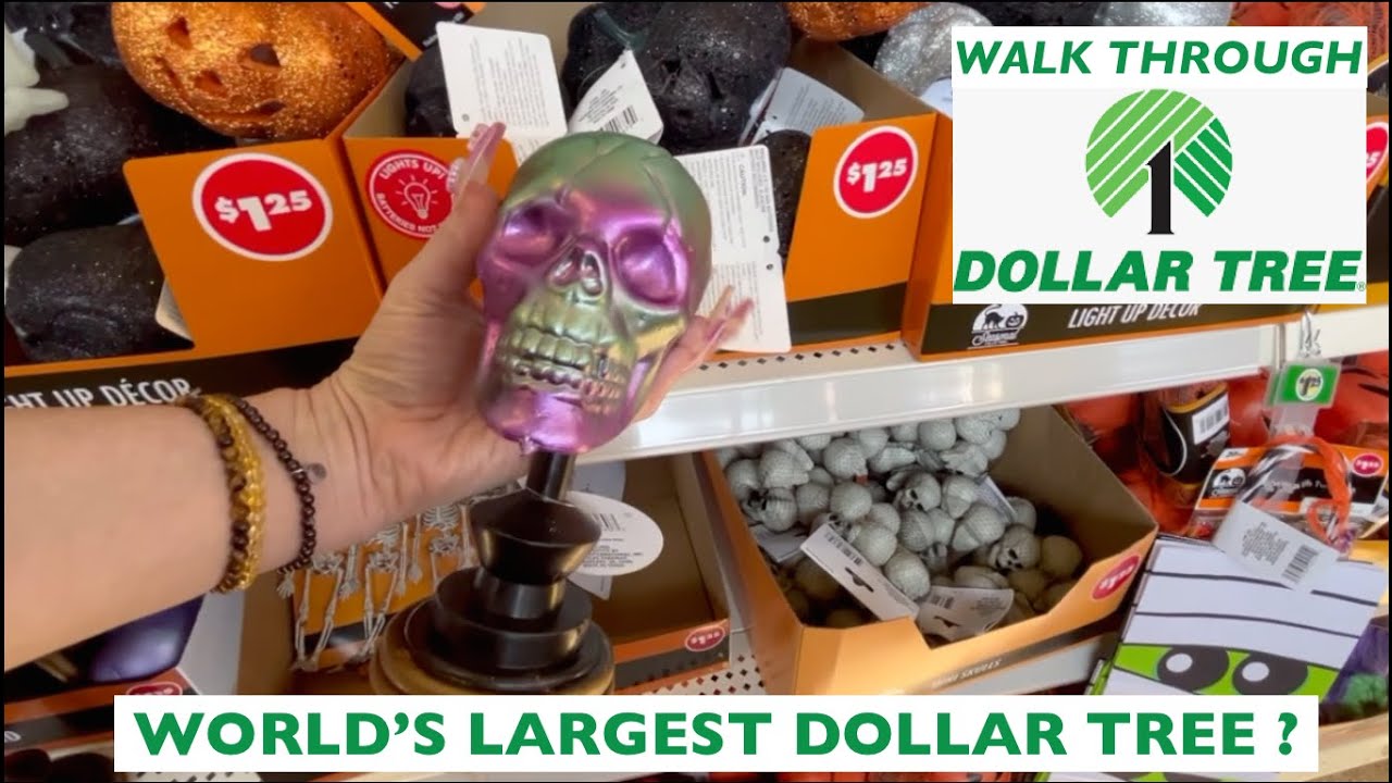 ASMR Gum Chewing Dollar Tree Walk Through w/ Voice Over & Mini Haul | Whispered