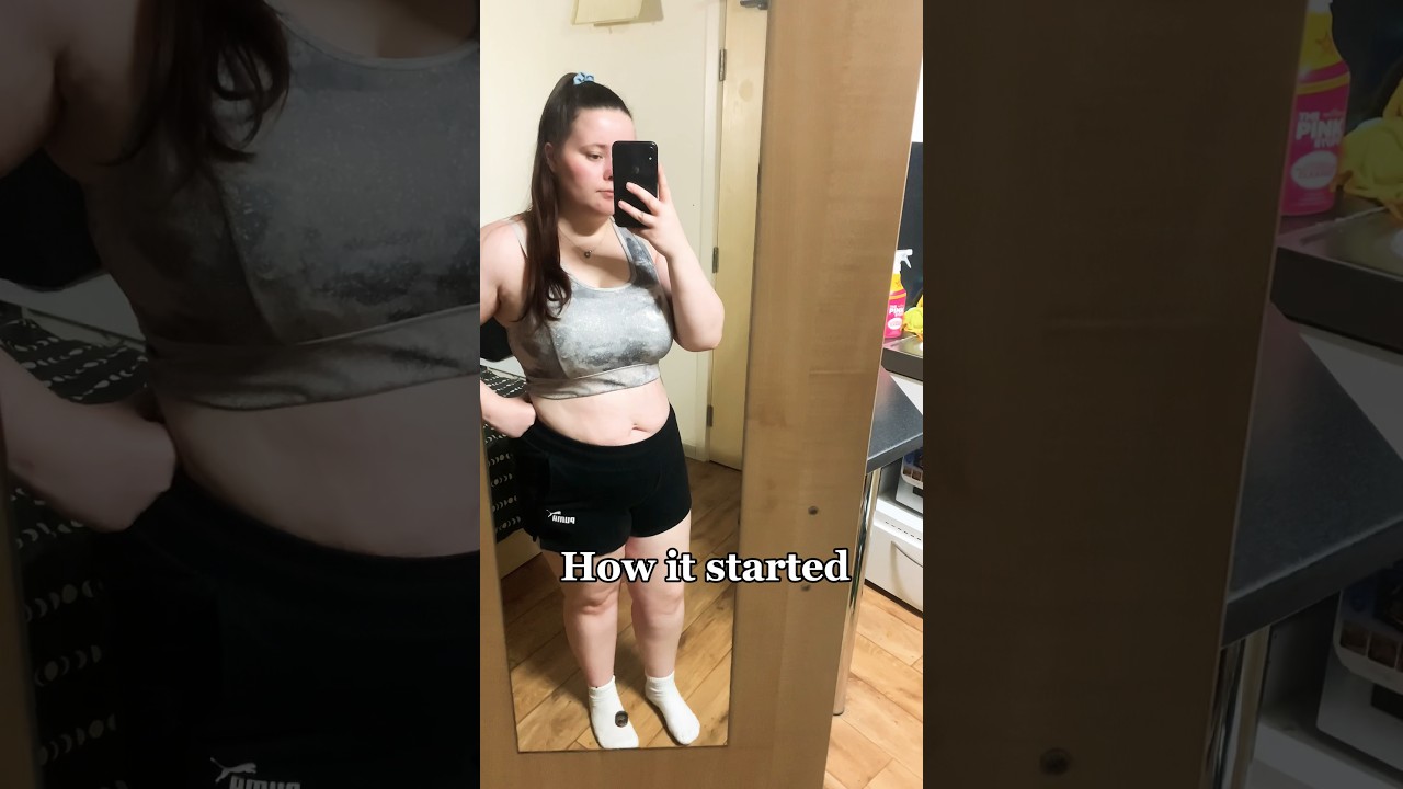 Before & After (Walking 10,000 Steps) #weightloss
