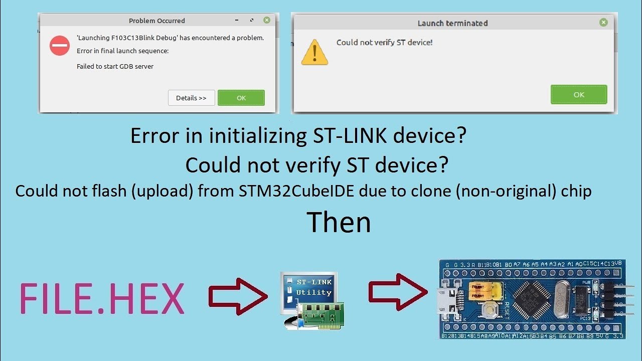 80. Program STM32 using ST-LINK utility