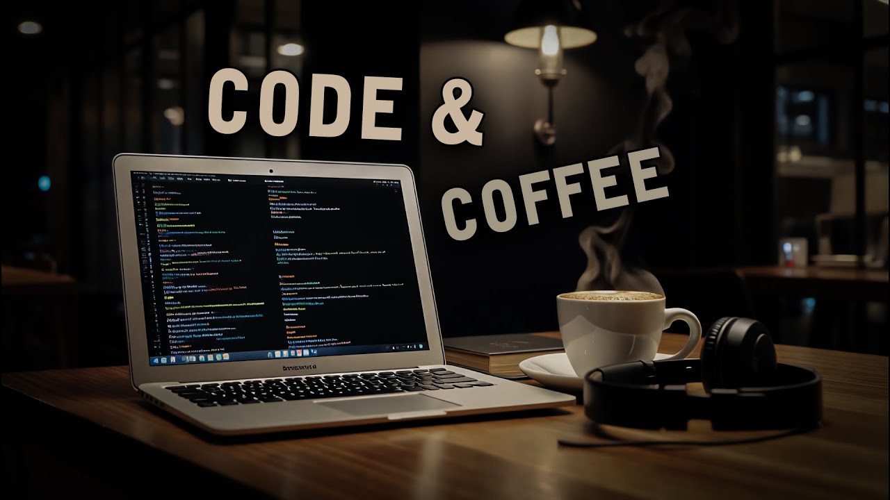 Warm Glow, Dark Mode ☕ Lofi Beats for Coding & Deep Focus [No Talking]