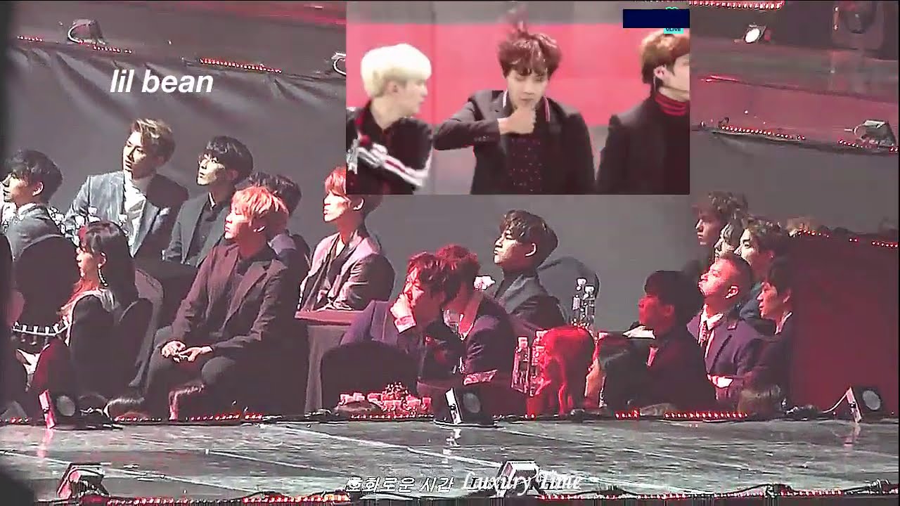 SEVENTEEN reaction to BTS - Mic Drop [SMA 2018]