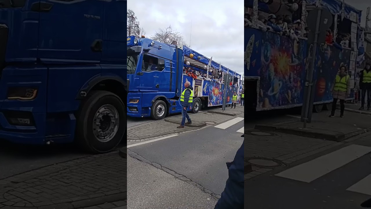 Karnevalszug in Langerwehe Alllaf