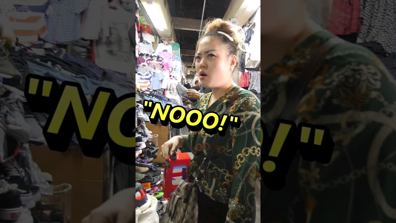 Yeezy Bargaining in Cambodia! #travel #cambodia #bargaining