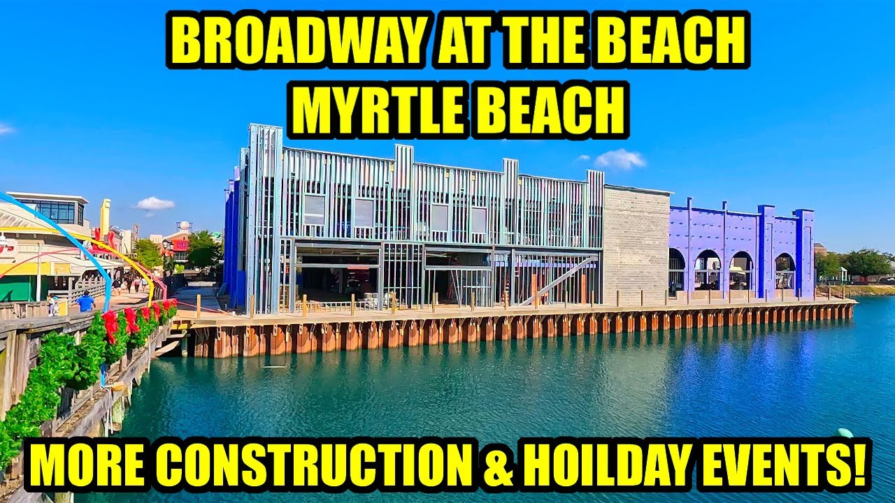 Что нового в парке Broadway at the Beach в Миртл-Бич в ноябре!