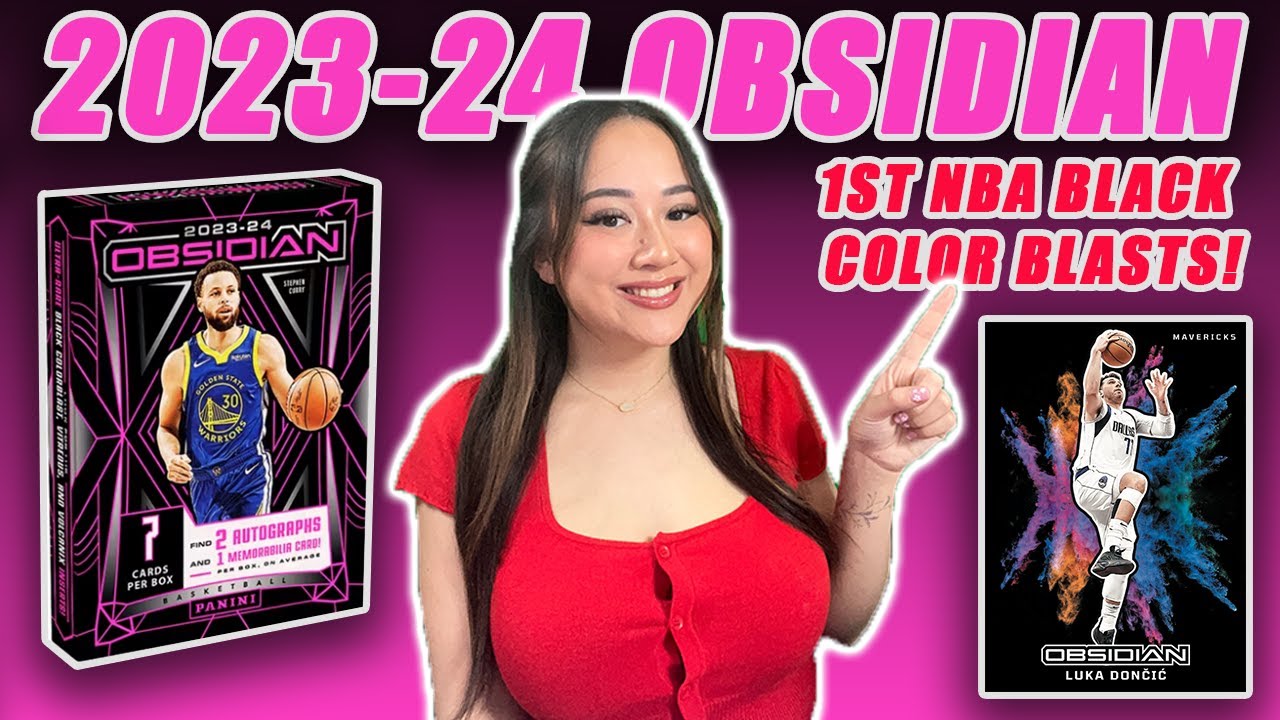1ST NBA BLACK COLOR BLASTS! - 2023-24 Obsidian Basketball Hobby Box