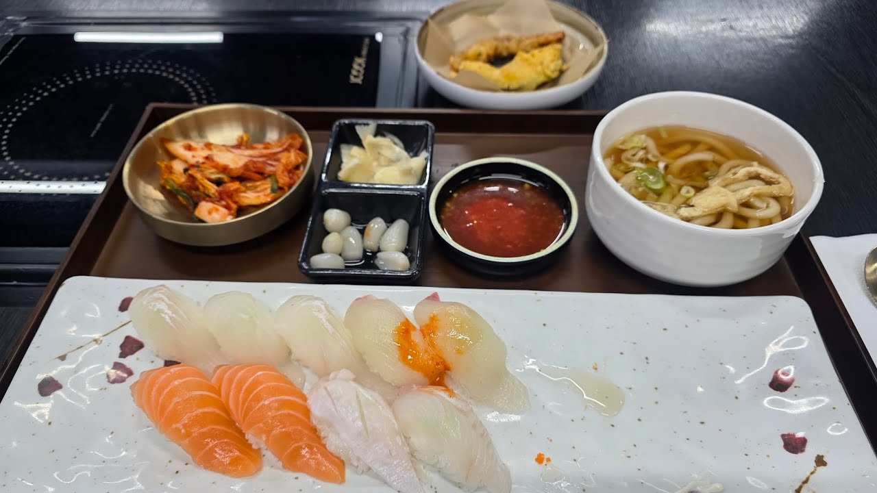 활어 초밥 점심특선 10000원. 맛있당ㅎ. 대전 구암동 맛집, 보물섬수산