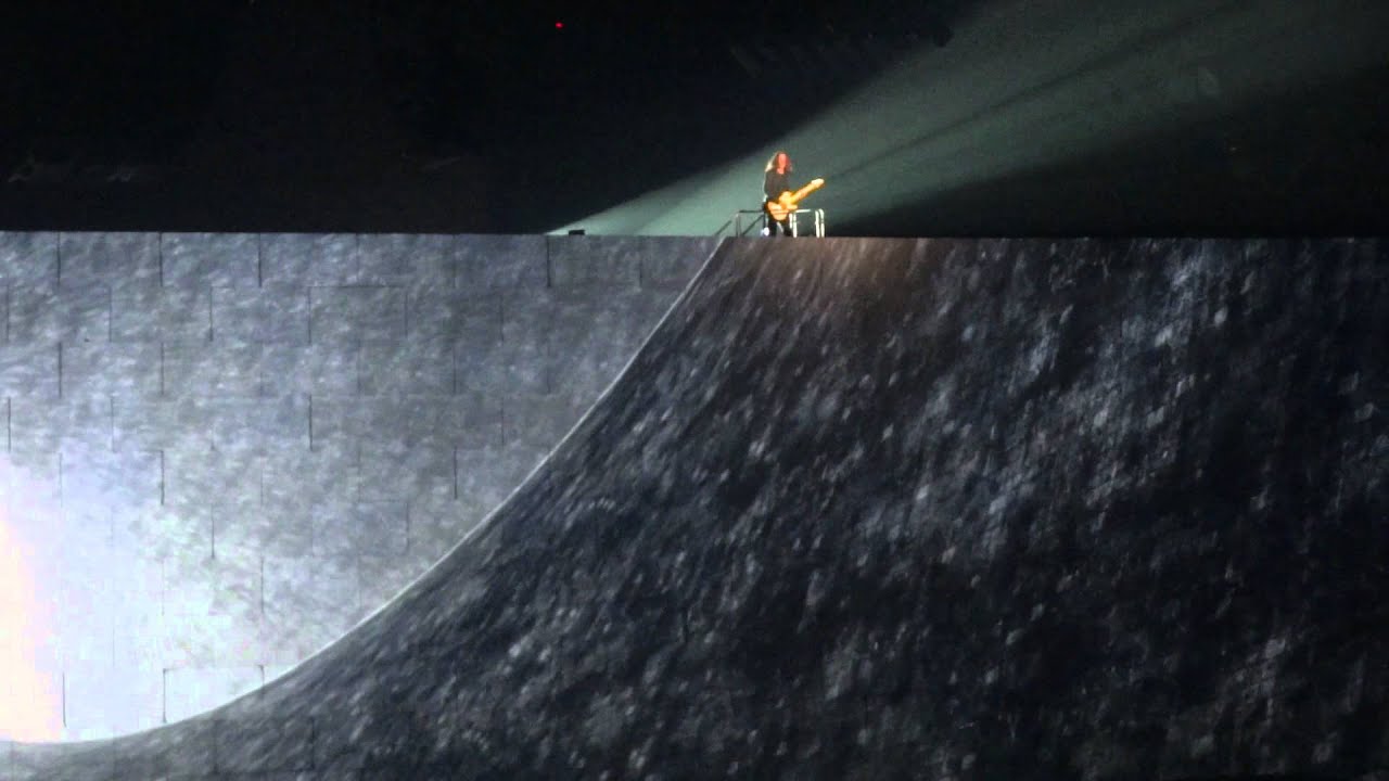 Roger Waters The Wall performing Comfortably Numb at Birmingham NIA