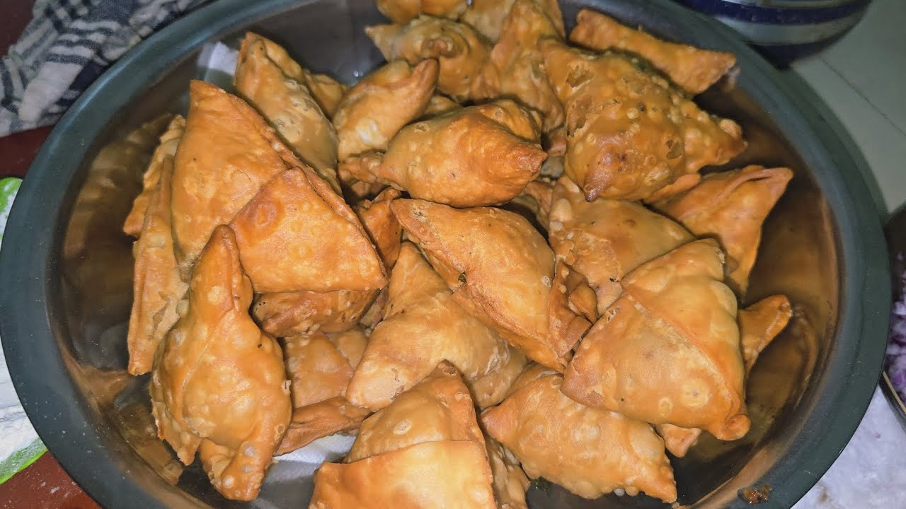 How to make khasta samosa recipe 😋 ||#samosalover