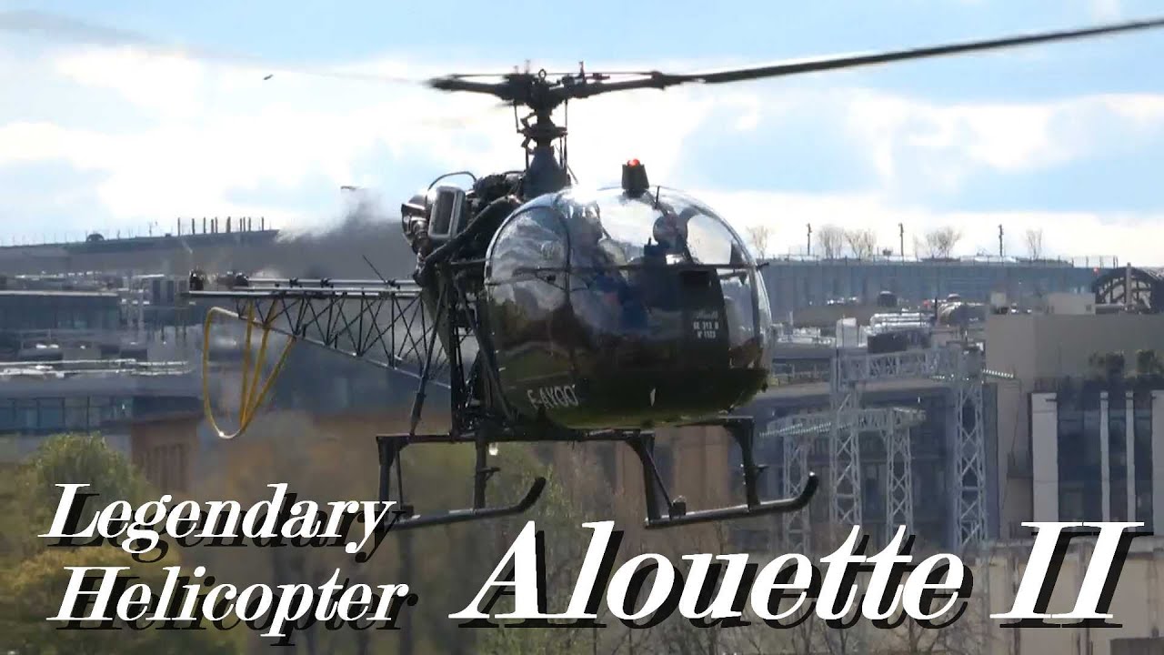 PlaneSpotting  Legendary helicopter Alouette II