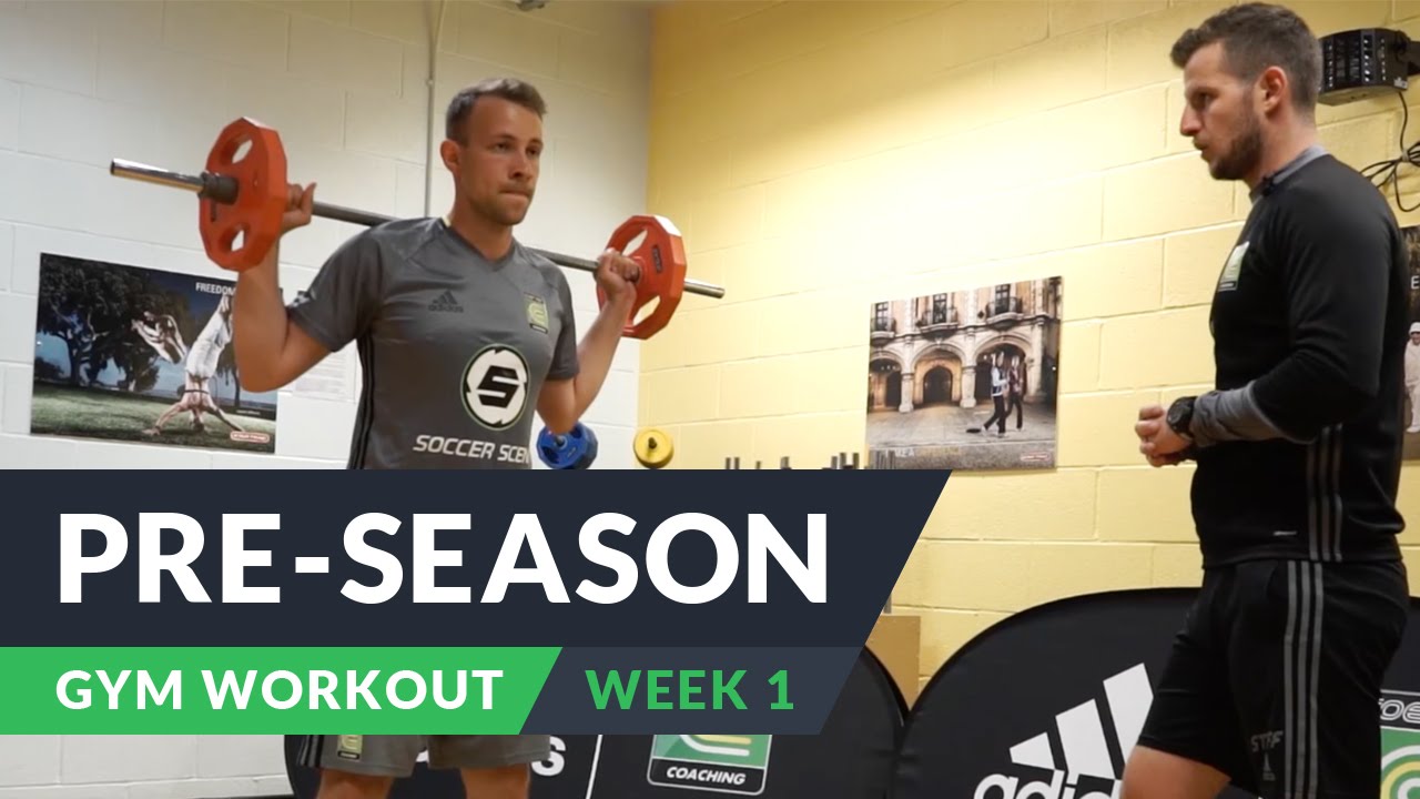 Pre-season gym workout | Week 1 | Pro level training