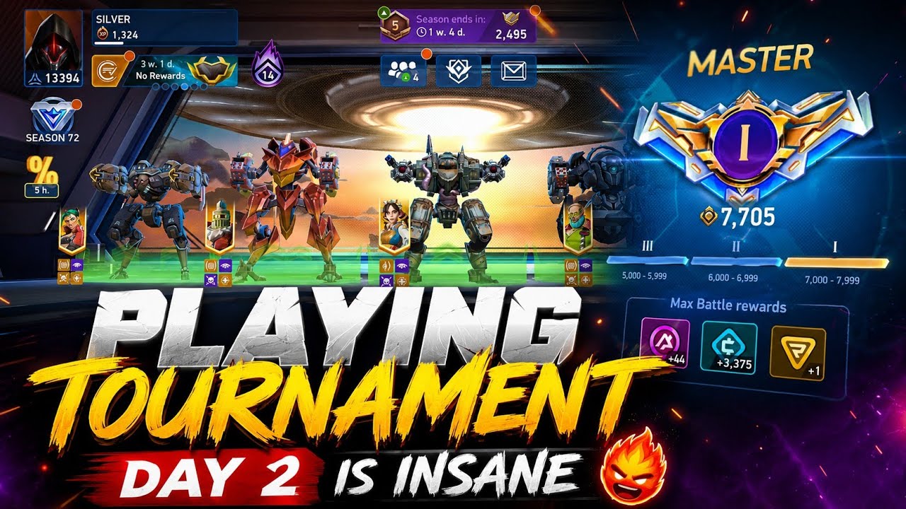 Tournament Day 2 | Intense matches - Mech Arena #mecharena | SILVER
