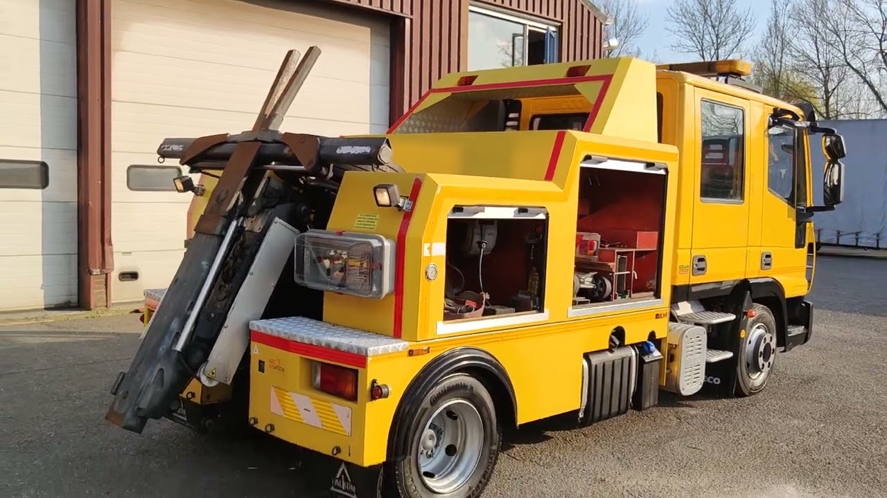 V458 Iveco Bergingsvoertuig, in zeer goede staat en uiterst compleet uitgerust