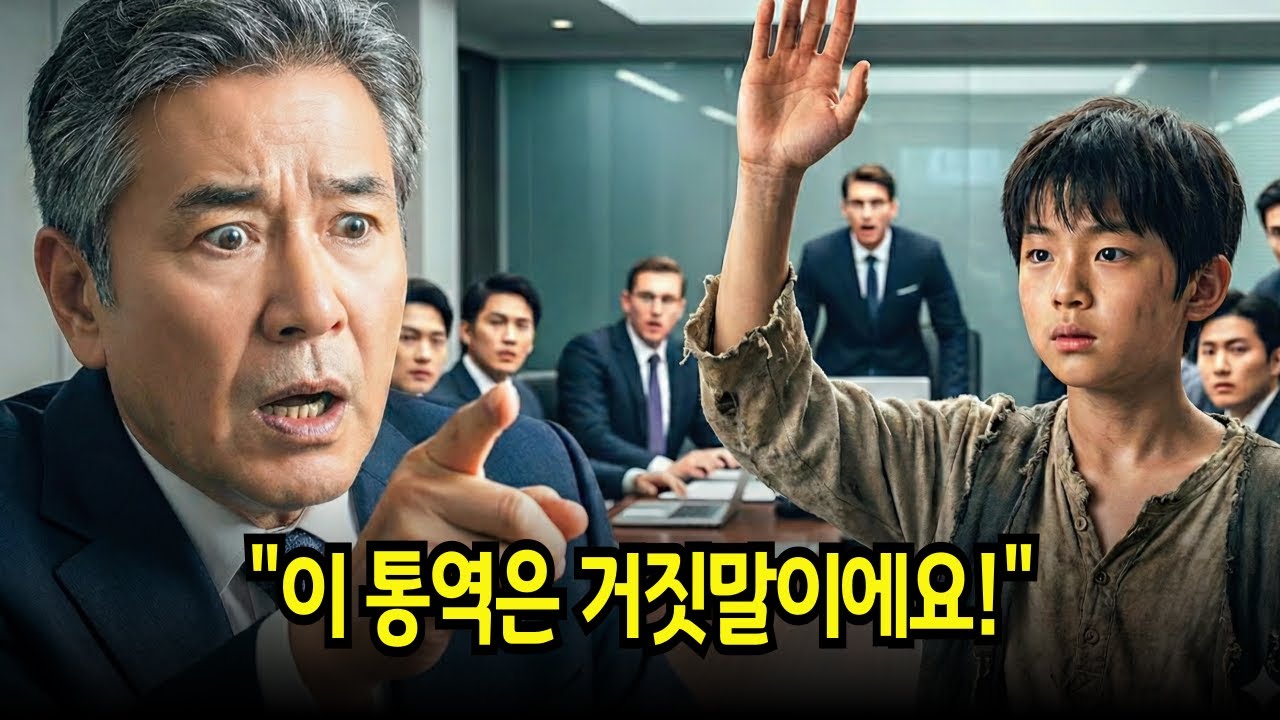 “저 통역사는 거짓말을 하고 있어요.” 재벌회장에게 버려진 손자가 파산직전의 회사를 통역으로 살리는데… ㅣ감동사연ㅣ노후사연ㅣ오디오사연ㅣ