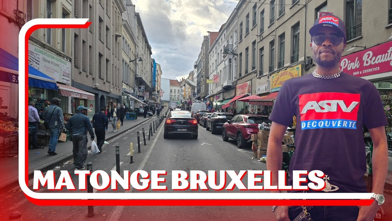 Notre Promenade au Quartier MATONGE de Bruxelles Image 4K UHD