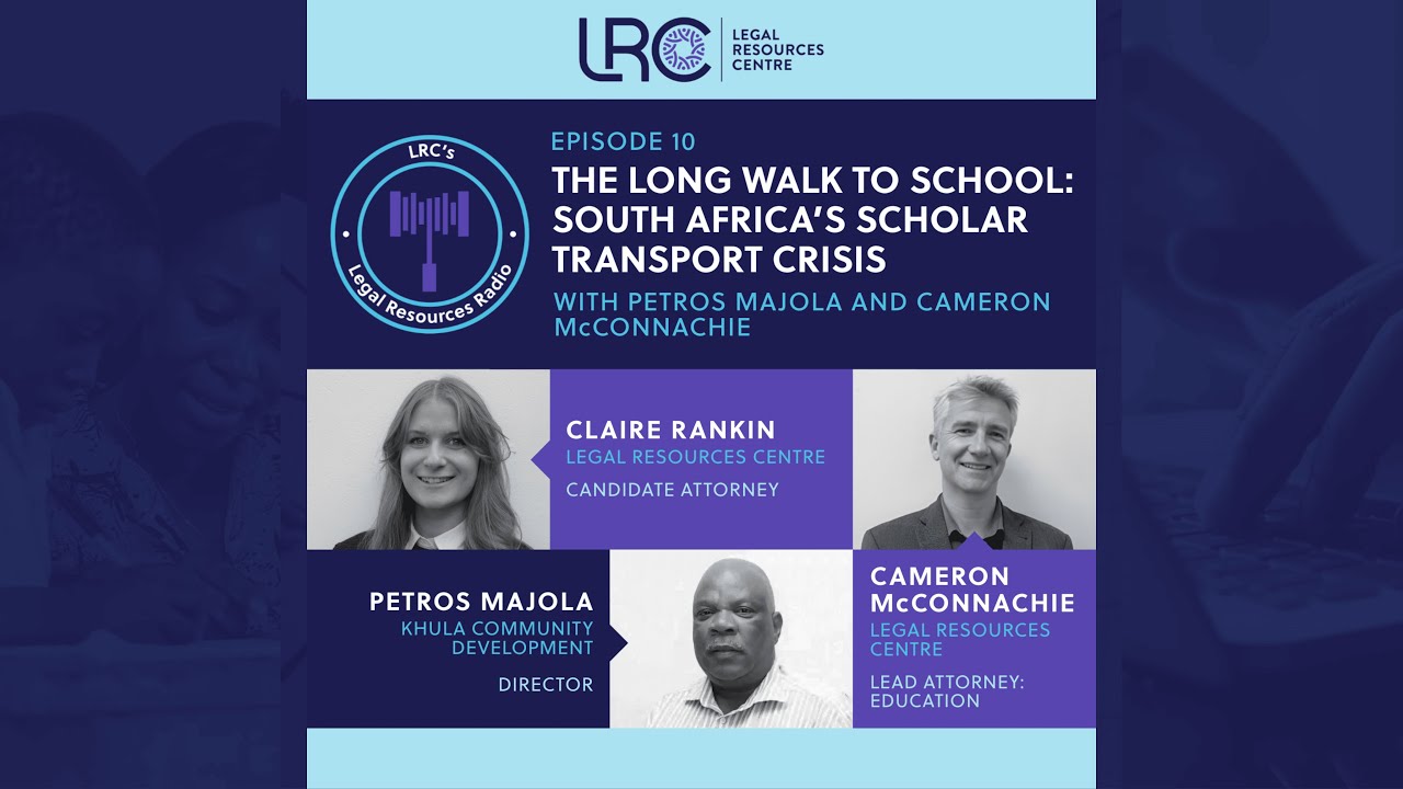 The Long Walk to School: South Africa's Scholar Transport Crisis