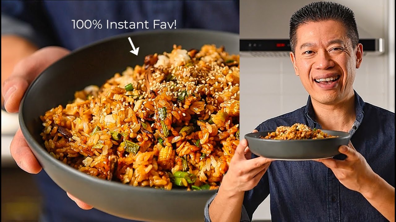 The NEW Rice + Beans I've been making on repeat!