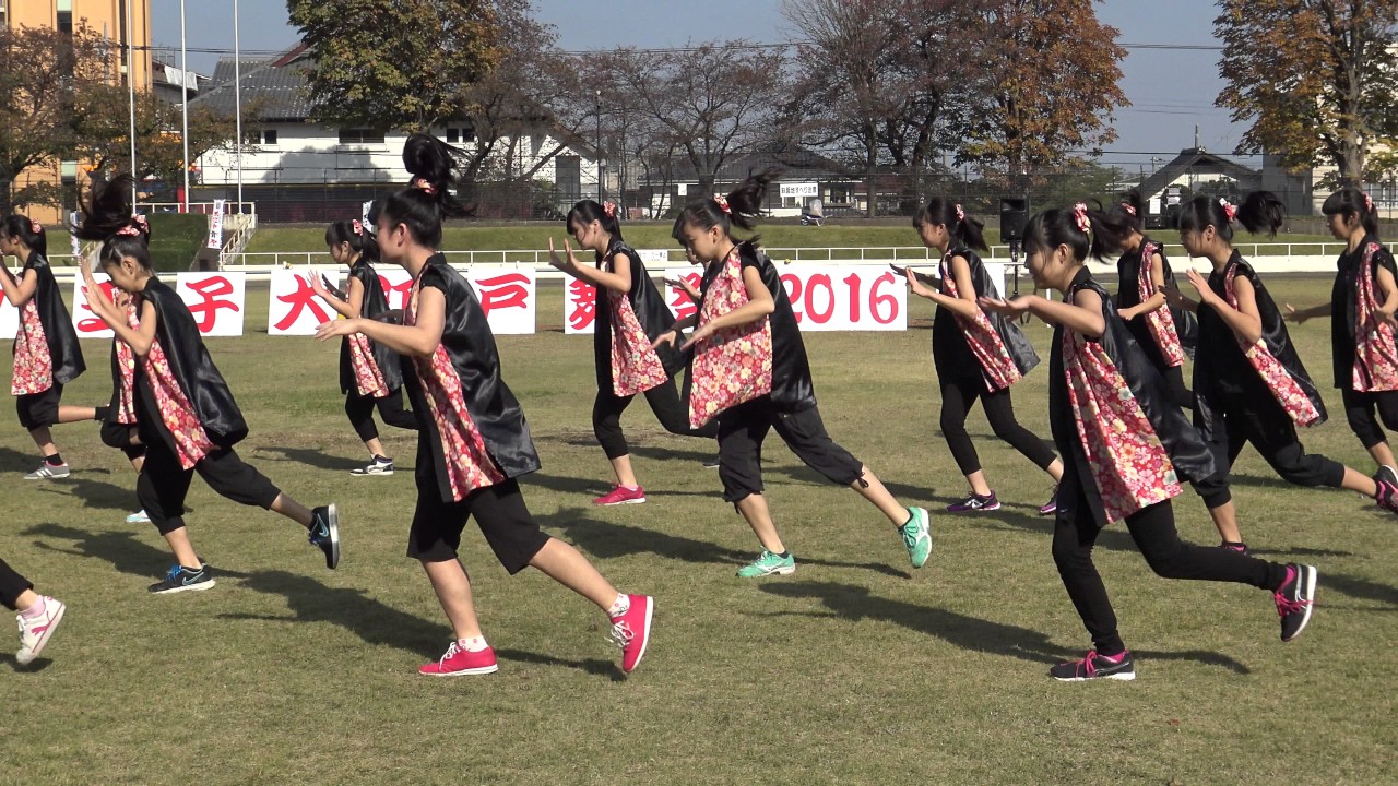 八王子大江戸舞祭　調布市立第五中学校ボランティアダンス部