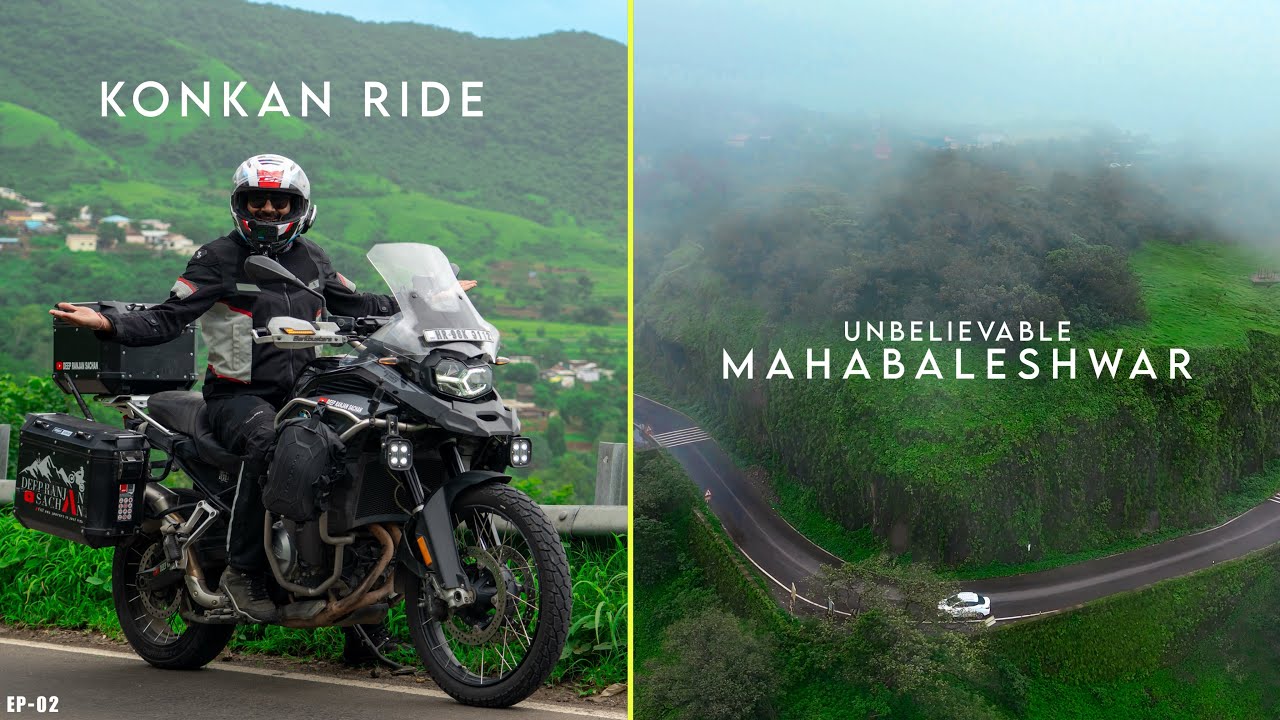 UNBELIEVABLE MAHABALESHWAR - THIS IS REAL MAHARASHTRA | EP-02 PUNE TO MAHABALESHWAR | KONKAN RIDE