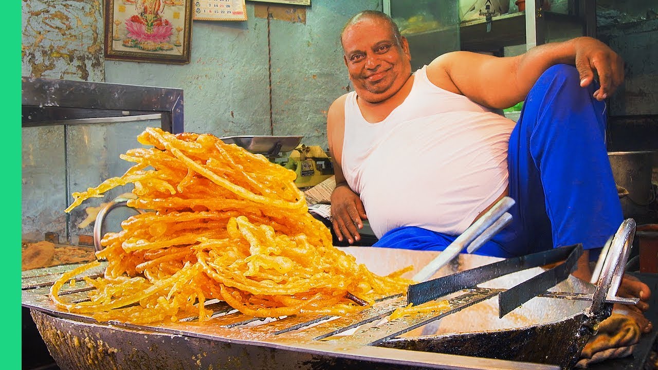 Sweet INDIAN STREET FOOD Tour in North India! India's Dessert Capital!