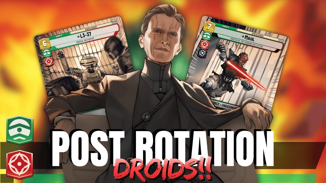 DROIDS and AMBUSH! DRYDEN RED! - Gameplay / Star Wars Unlimited