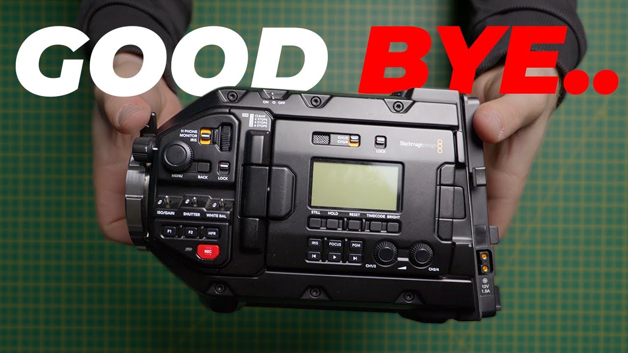 ПРОДАЮ свой Blackmagic URSA MINI Pro для ЭТОЙ камеры…