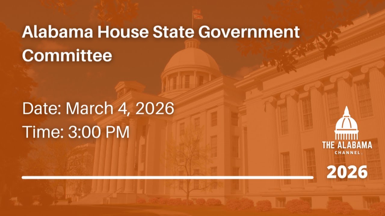Alabama House State Government Committee