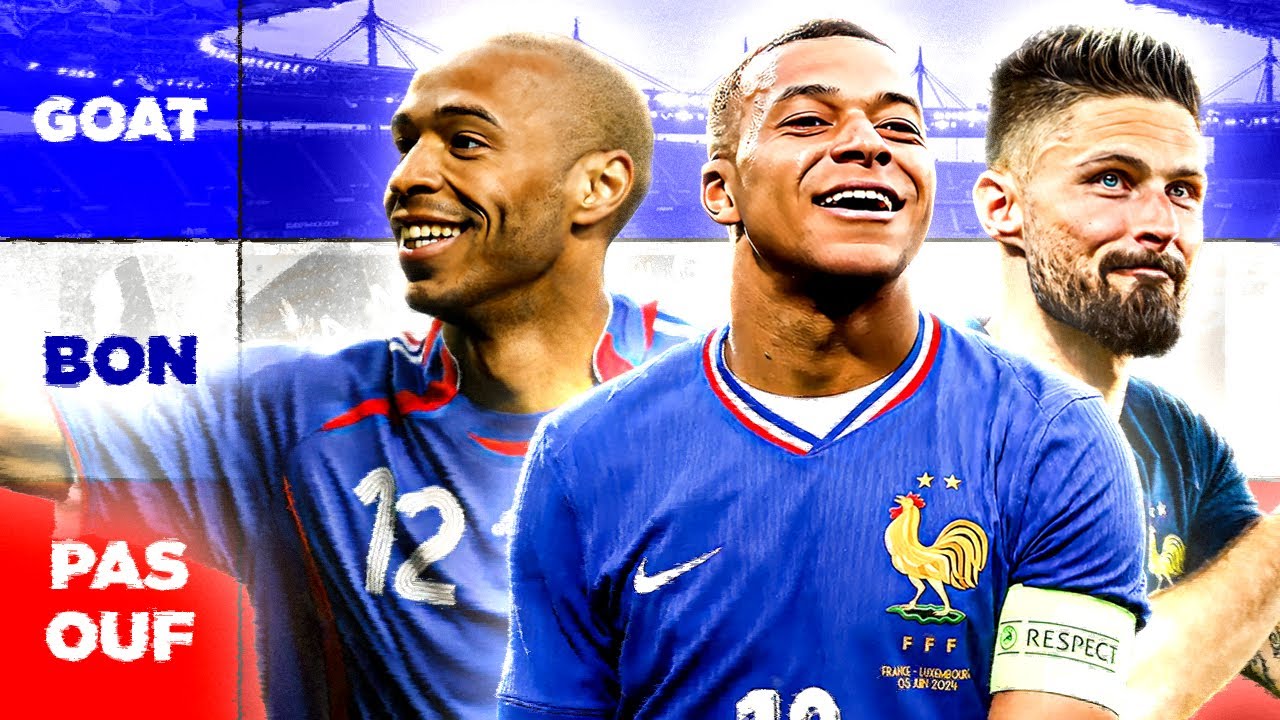 JE CLASSE LES ATTAQUANTS DE l'EQUIPE DE FRANCE ! (au 21° siècle)
