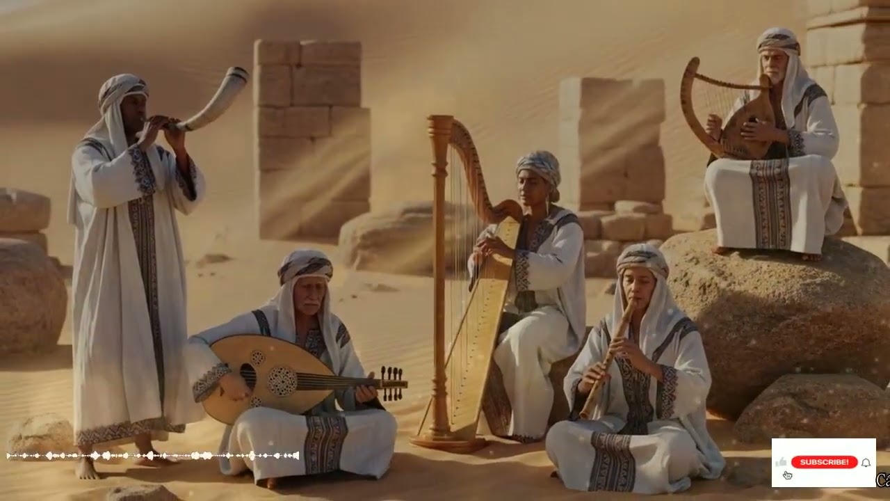 Desde La Tierra Santa Se Eleva El Shofar Con Cánticos De Levitas E Instrumentos De Adonai